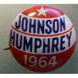 Johnson   Hubert H. Humphrey   Original   Vintage   Johnson/Humphrey 