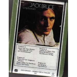 Jack Bruce Songs for a Tailor 8 Track Tape
