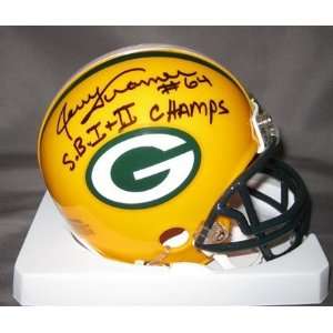 Jerry Kramer Green Bay Packers NFL Autographed Mini Football Helmet 