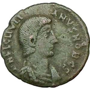 Julian II the Apostate Genuine Authent Ancient Roman Coin Battle 
