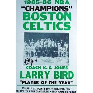  K.C. Jones Autographed Signed Boston Celtics Basketball 