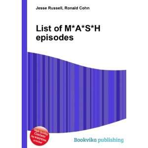  List of M*A*S*H episodes Ronald Cohn Jesse Russell Books