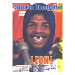 Leon Spinks (Boxing) autographed Sports Illustrated Magazine