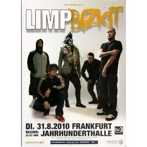 Limp Bizkit   Life in Germany 2010   CONCERT   POSTER from GERMANY