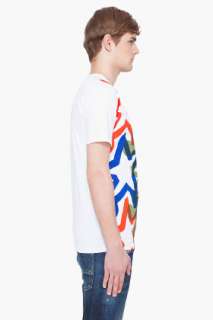 star Multicolor Walking Star T shirt for men  