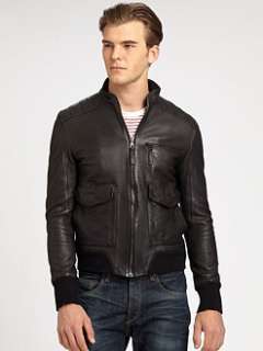 The Mens Store   Apparel   Outerwear   Leather & Shearling   