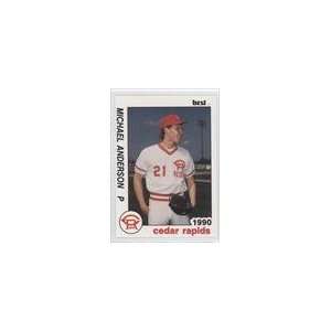   1990 Cedar Rapids Reds Best #20   Michael Anderson