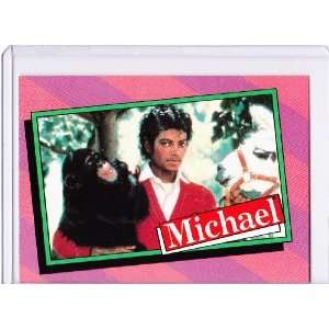 Michael Jackson 1984 Topps Trading Card #11