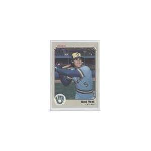  1983 Fleer #50   Ned Yost Sports Collectibles