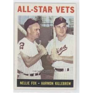   Topps #81   All Star Vets Nellie Fox Harmon Killebrew 