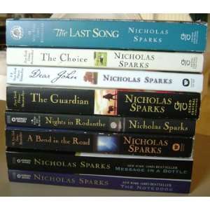   The Choice, The Last Song by Nicholas Sparks Nicholas Sparks Books