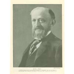  1922 Print Politician Oscar S Straus 