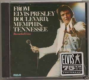 ELVIS PRESLEY, CD FROM ELVIS PRESLEY BLVD. MEMPHIS TN.  