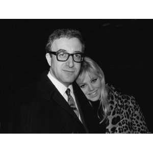  Comedian Peter Sellers with His Wife Britt Ekland 