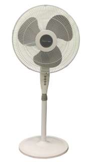 NEW HOLMES HSF1610A 16 3 Speed Oscillating Adjustable Stand Floor Fan 