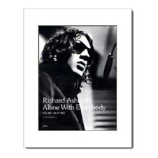 RICHARD ASHCROFT Alone With Everybody 15x12in Matted Music Print 