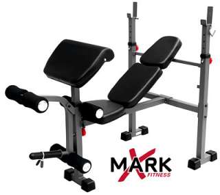 XMark Fitness Mid Width Weight Bench XM 4420 846291001179  