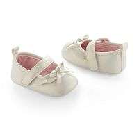 Ruffled Mary Jane Crib Shoes by Carters
