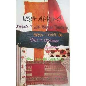  WOZA Africa by Robert Rauschenberg. Size 24.25 X 39.00 Art 