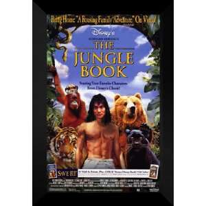 Rudyard Kiplings Jungle Book 27x40 FRAMED Movie Poster