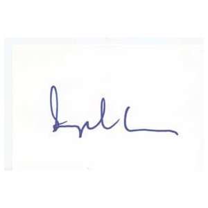 RUPERT EVERETT Signed Index Card In Person