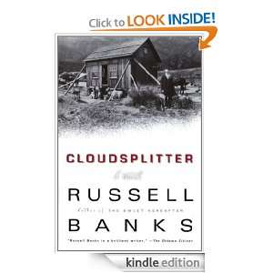 Cloudsplitter Russell Banks  Kindle Store