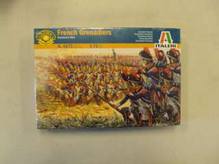 72 French Napleonic Grenadiers Italeri 6072 48 figs  