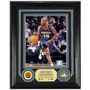   Highland Mint Sam Cassell Game Used Ball Photomint
