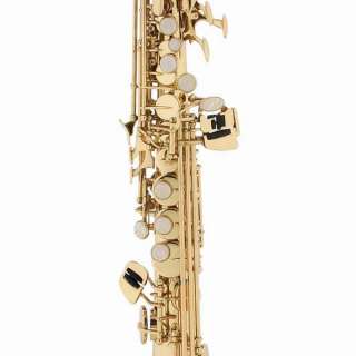 Cecilio SS 280N Nickel Plated Soprano Saxophone Sax  