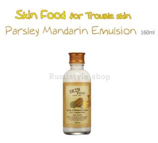 SKIN FOOD] Parsley Mandarin Emulsion Trouble skin  