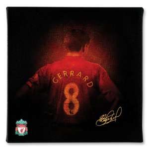  Liverpool Steven Gerrard Redback Canvas