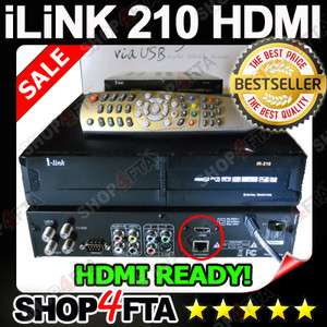   LINK IR 210 HDMI READY 2012 VERSION FTA SATELLITE RECEIVER ILINK IR210