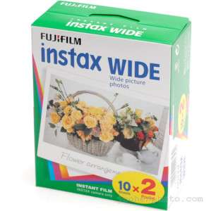 100 Exp Fuji Instax Wide Film for 210 Instant Camera  