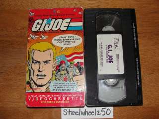 GI Joe A Real American Hero Vol 1 VHS 1983 Mass Device M.A.S.S. FHE 