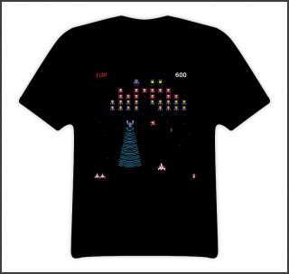 Retro Arcade Game Galaga T Shirt  