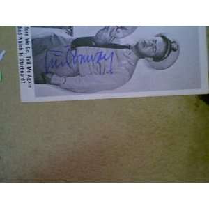  MchaleS Navy Ernest Borgnine Tim Conway 1965 Card Signed 