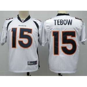 TIM Tebow #15 White NFL Denver Broncos Football Jersey Sz52