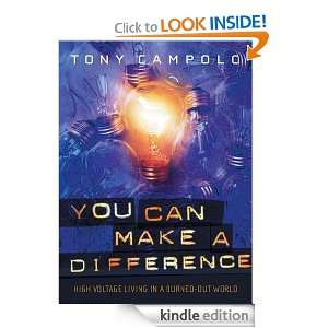 You Can Make a Difference Tony Campolo  Kindle Store