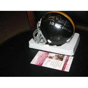  Tony Dungy Signed Mini Helmet   Steelers Jsa coa Sports 