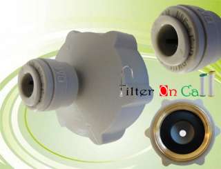Hose adapter connect RO/DI water system to Garden Laundry outlet Solid 