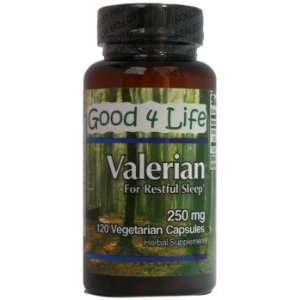  Valerian 250mg (120 Vegetarian Capsules) Health 