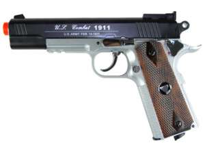 NEW TSD WG M1911 45acp CO2 gas Airsoft toy guns pistols Blowback Hand 