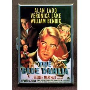 Veronica Lake Blue Dahlia ID Holder, Cigarette Case or Wallet MADE IN 