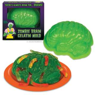 Zombie Brain Gelatin Mold Joke Novelty Funny Jello  