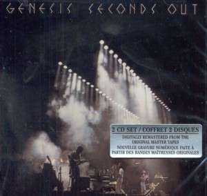 GENESIS**SECONDS OUT LIVE (REMASTERED)**2 CD SET 075678268922  