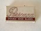 VINTAGE & NEW 18 DOUBLE EDGE BLADES PERSONNA USA MADE 6 CARRIERS 