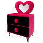 Black Pink Vanity Jewelry Box 16 for Blythe Dolls House Dollhouse 