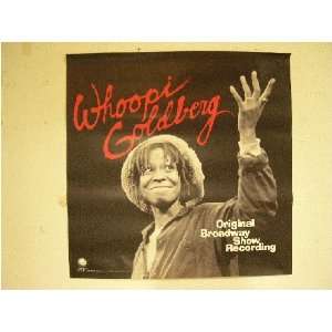 Whoopi Goldberg Poster Vintage 80s Broadway Show record