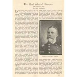 1904 Admiral William T Sampson 