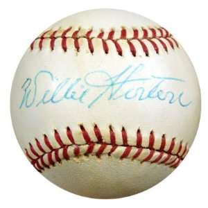 Willie Horton Autographed Baseball   MacGregor PSA DNA #I52926